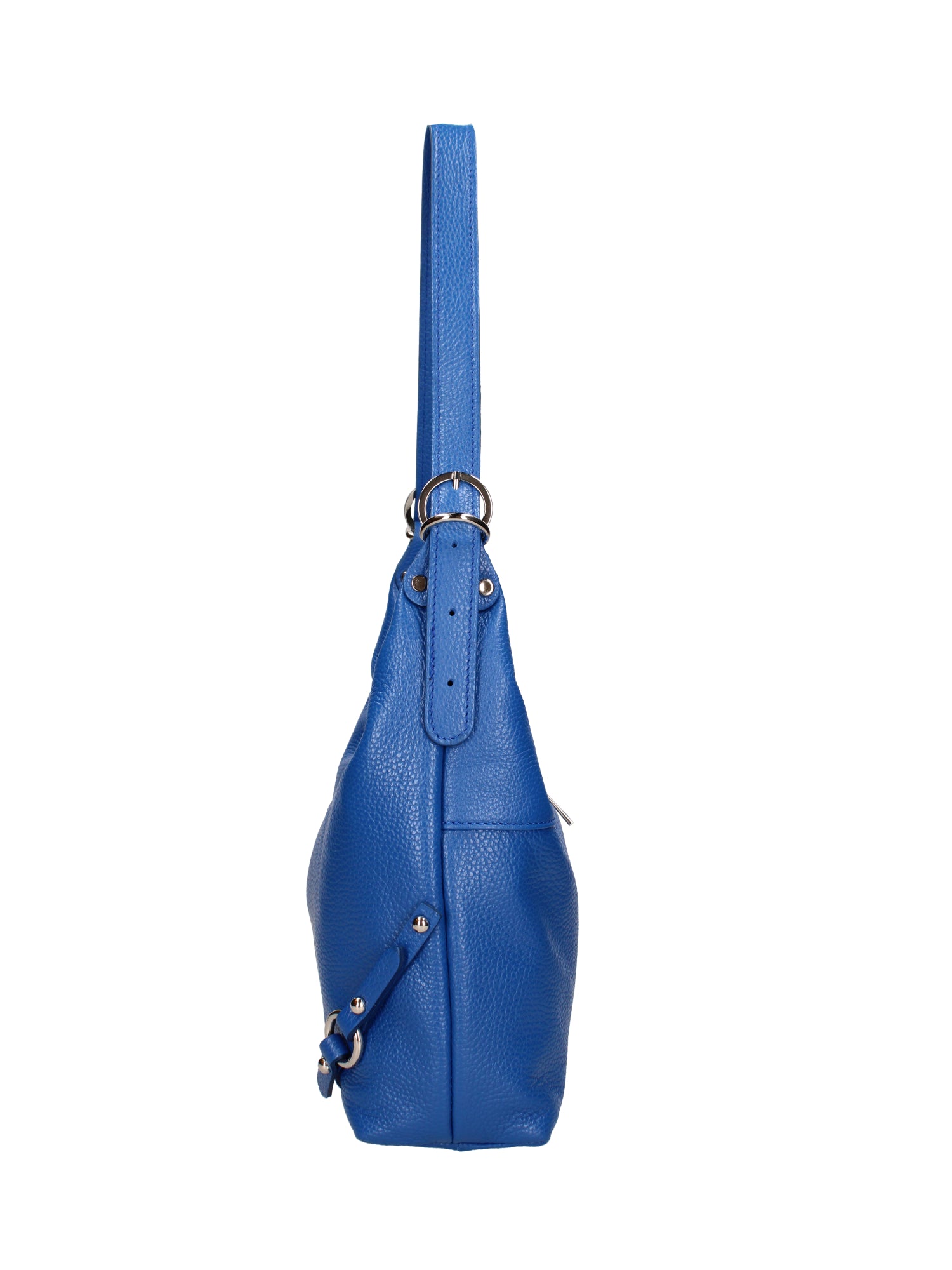 Fiorenza Lux Borsa a spalla da donna Vera pelle 07140-D22 BLUETTE Viola Castellani