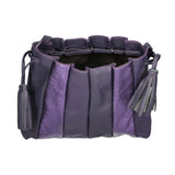 Elysia Borsa a spalla da donna Vera pelle 552043-VIOLA PURPLE Gave Lux