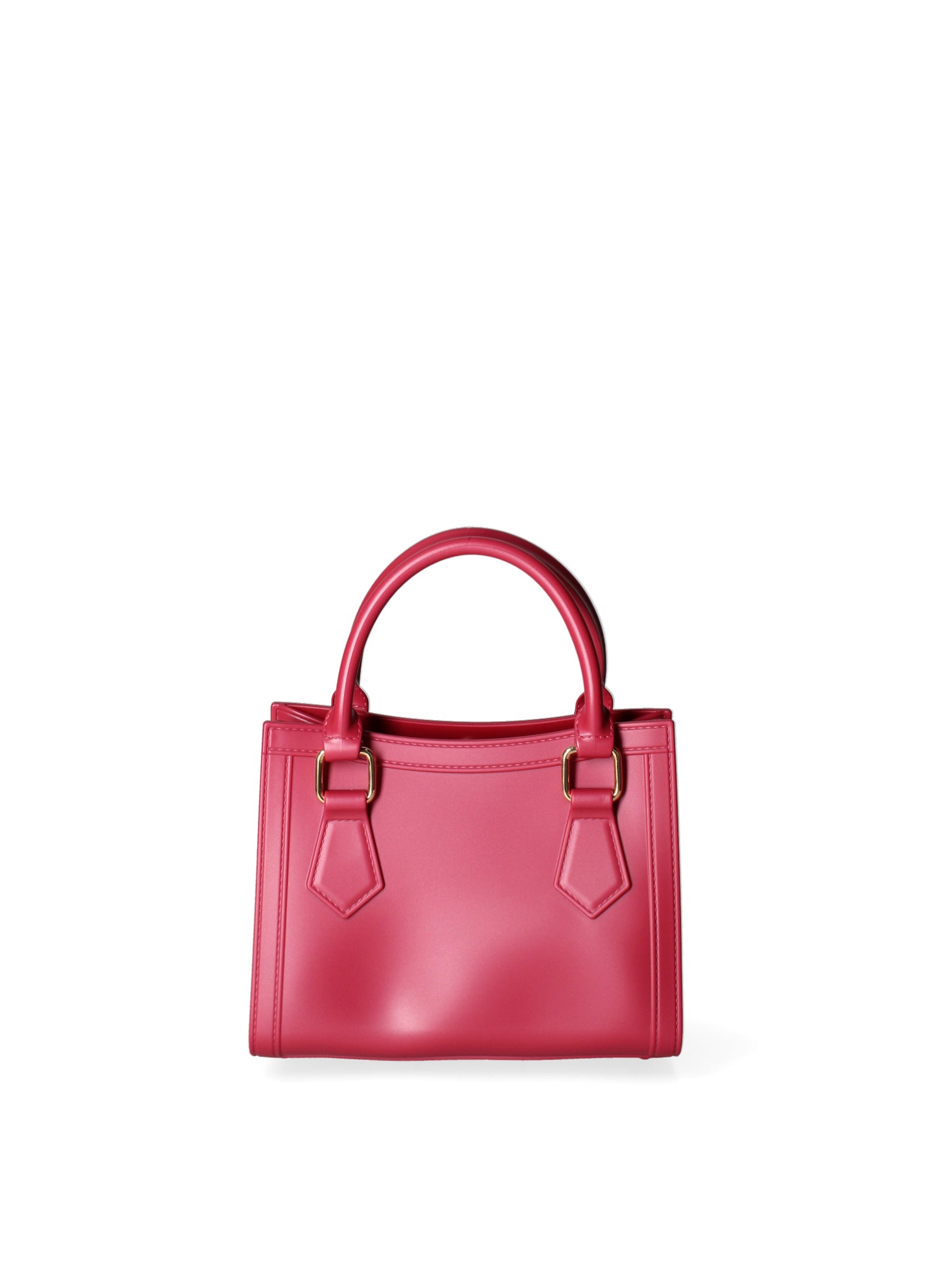 Borsa a mano da donna 100% Pvc FLAT-WOOD-S 24-CHERRY - GOLD Marc Ellis