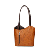 Chanel 3005-06 CUOIO 14 T.MORO Zaino da donna in vera pelle Gave Lux