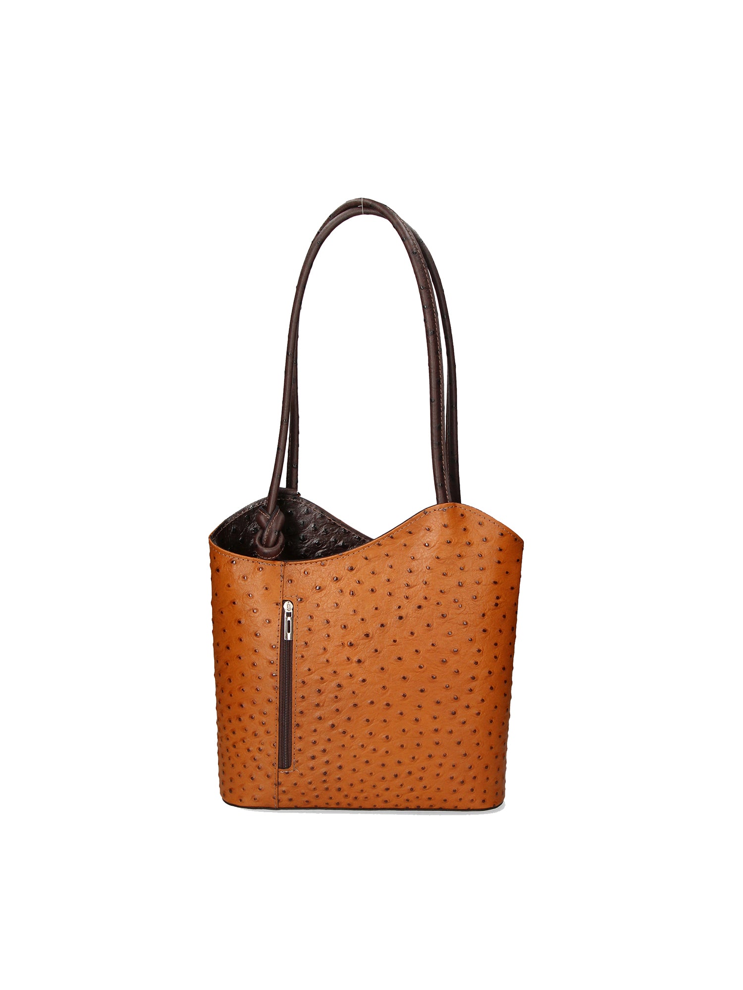 Chanel 3005-06 CUOIO 14 T.MORO Zaino da donna in vera pelle Gave Lux