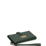 Portafoglio donna in vera pelle Casual LB7692-23-GREEN Laura Biagiotti