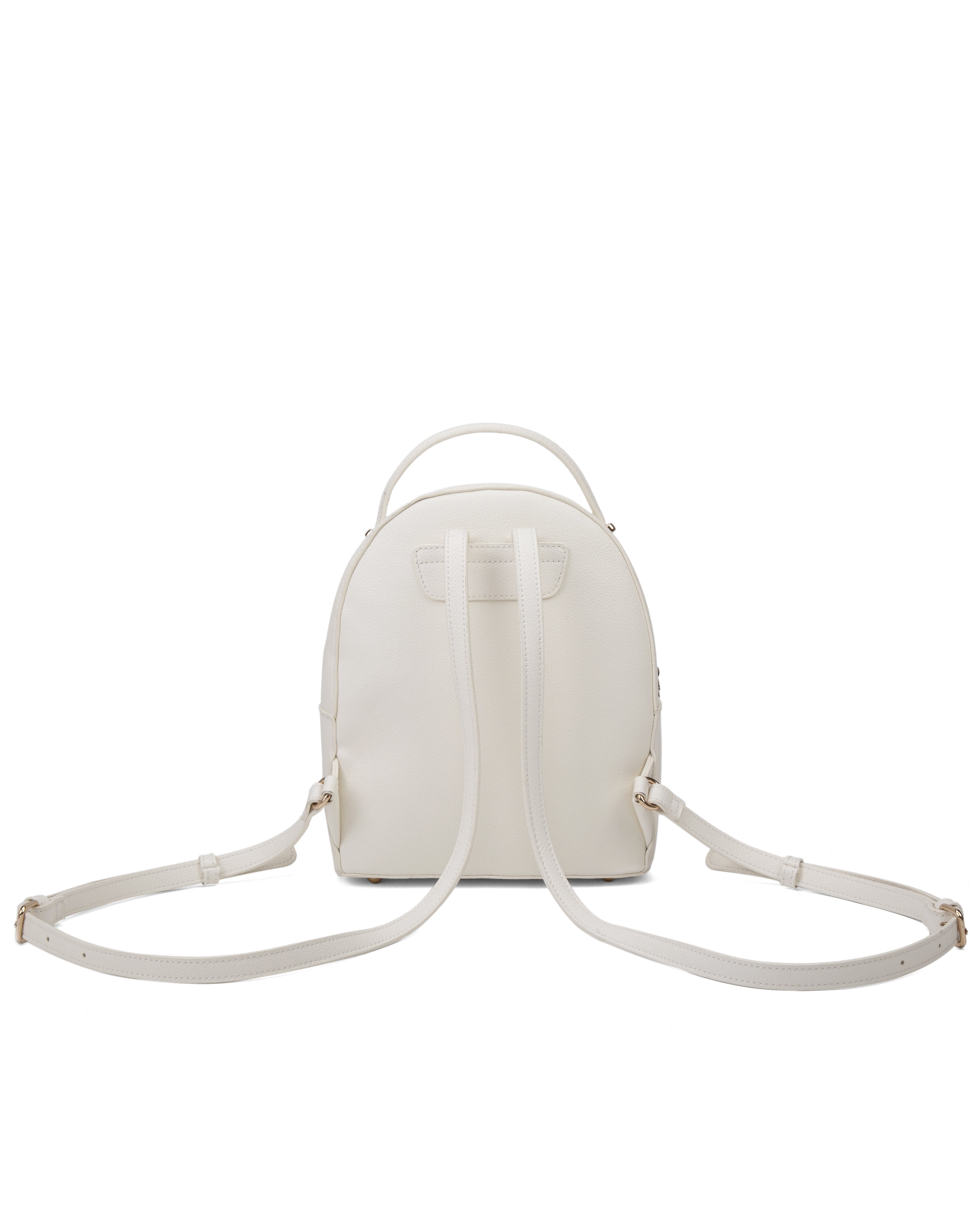 Zaino da donna in pelle vegana Casual 712-3PT-WHITE Diana&co