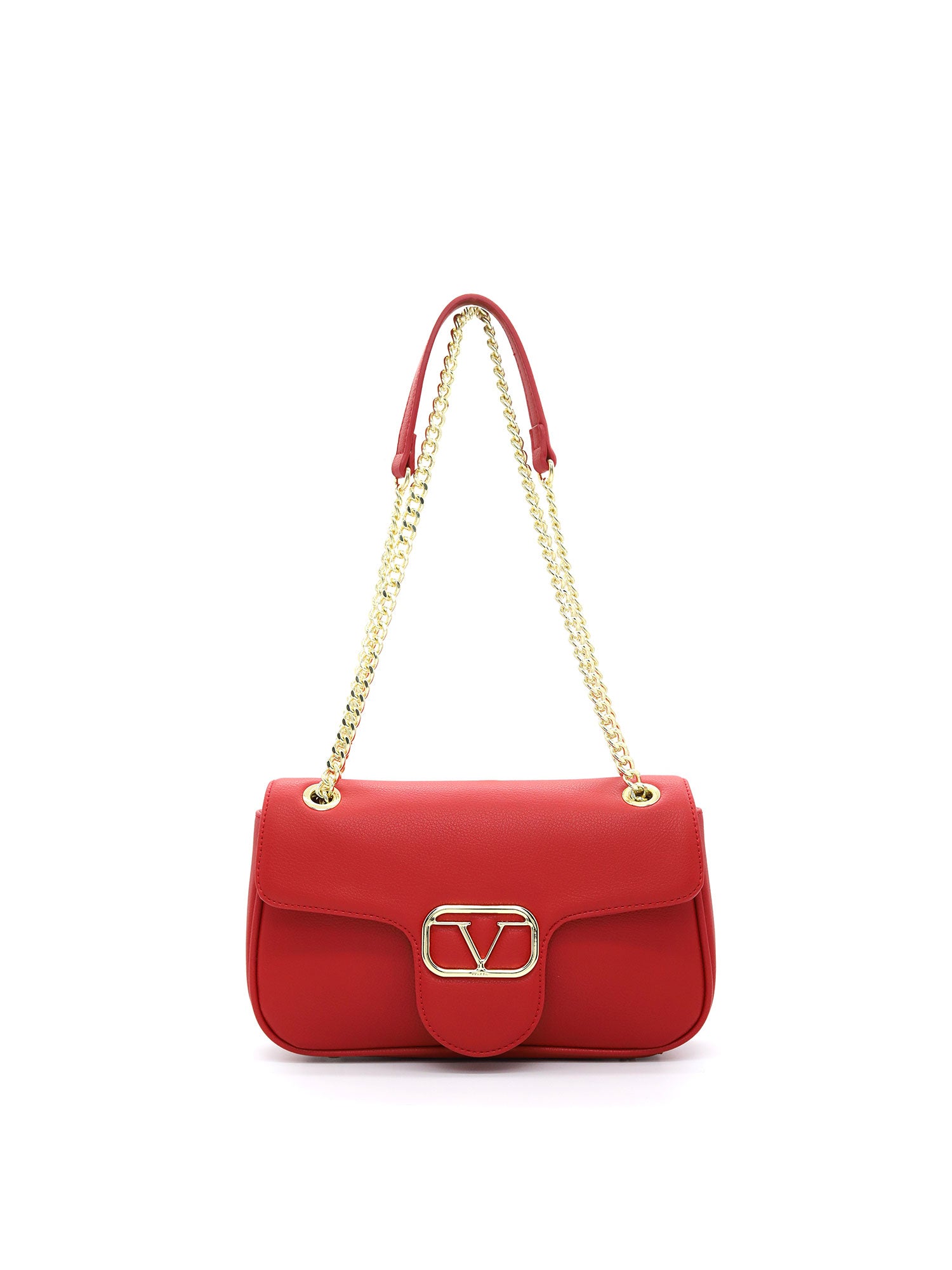 Siviglia Borsa a tracolla da donna Ecopelle VB-206-ROSSO 19V69 Italia