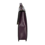 Dafne Borsa da lavoro unisex Vera pelle 7004-VIOLA Gave Lux