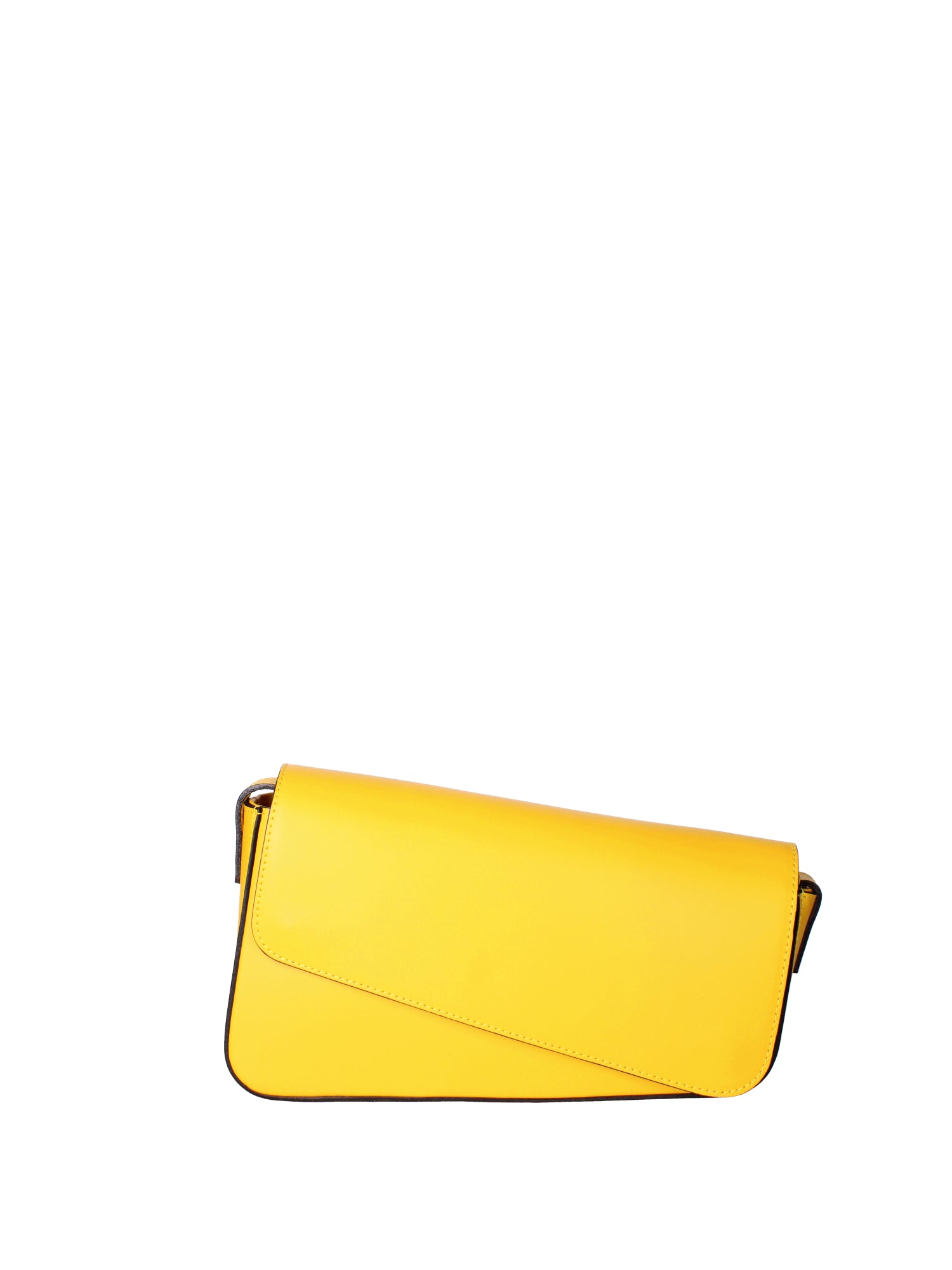 Borsa a tracolla da donna Vera pelle 07223-L224 GIALLO Roberta Rossi