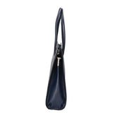 Eugenia Borsa a mano da donna 100% pelle 9008-BLU Gave Lux