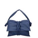 Borsa a spalla da donna Vera pelle 07172-S22 BLUETTE Viola Castellani