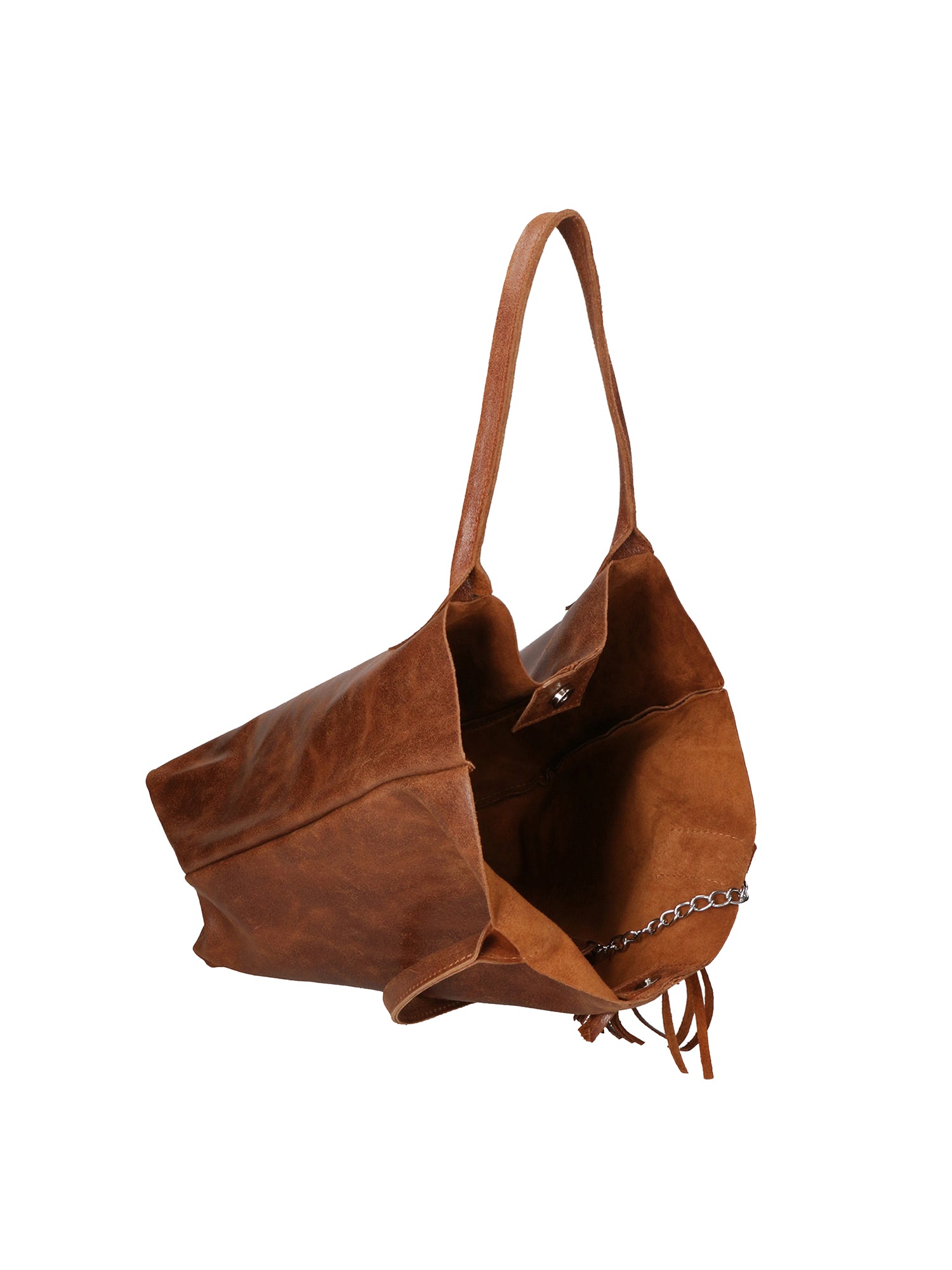 Althea Borsa a mano da donna Vera pelle 5190-041 MARRONE Gave Lux