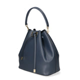 Erina Borsa a mano da donna Vera pelle 8073-P217 BLU NOTTE Gave Lux