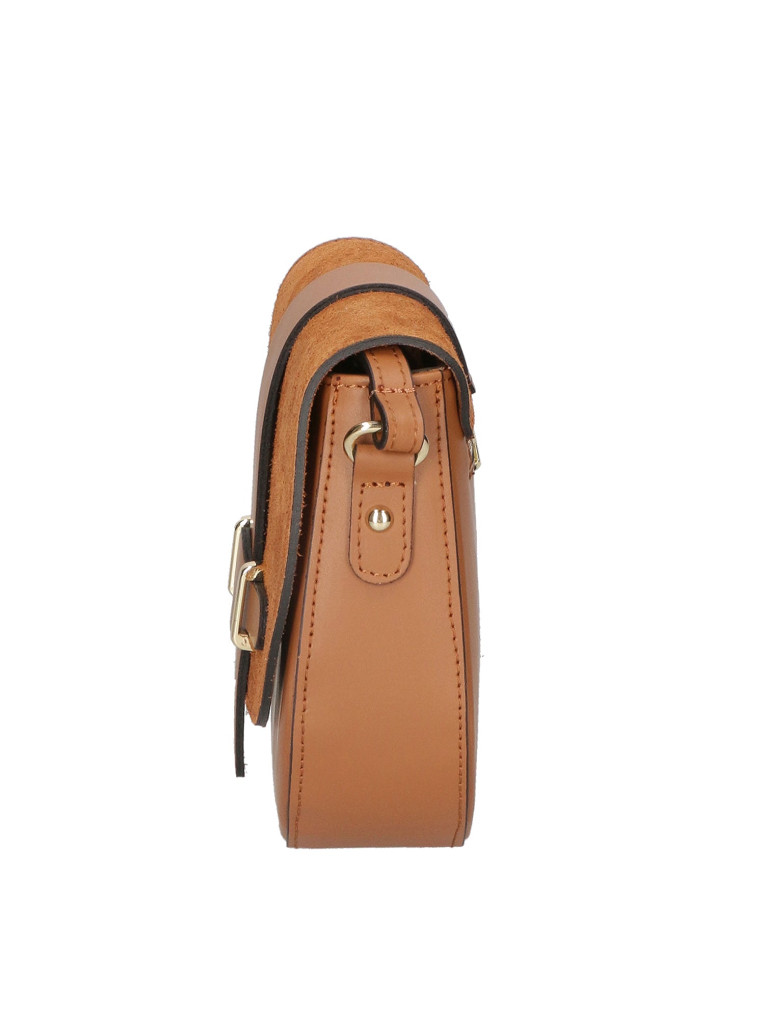Carola Borsa a tracolla da donna Vera pelle 10036-L128 CUOIO Gave Lux