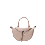 Mae Borsa a mano da donna Vera pelle 07142-D05 CAPPUCCINO Viola Castellani