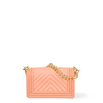 Borsa a mano da donna 100% Pvc FLAT-S 24-DARK RUST - GOLD Marc Ellis