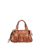 Solara Borsa a spalla da donna Vera pelle 06091 LM-L006 RAME Gave Lux