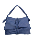 Borsa a spalla da donna Vera pelle 07171-S22 BLUETTE Viola Castellani