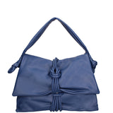 Borsa a spalla da donna Vera pelle 07171-S22 BLUETTE Viola Castellani
