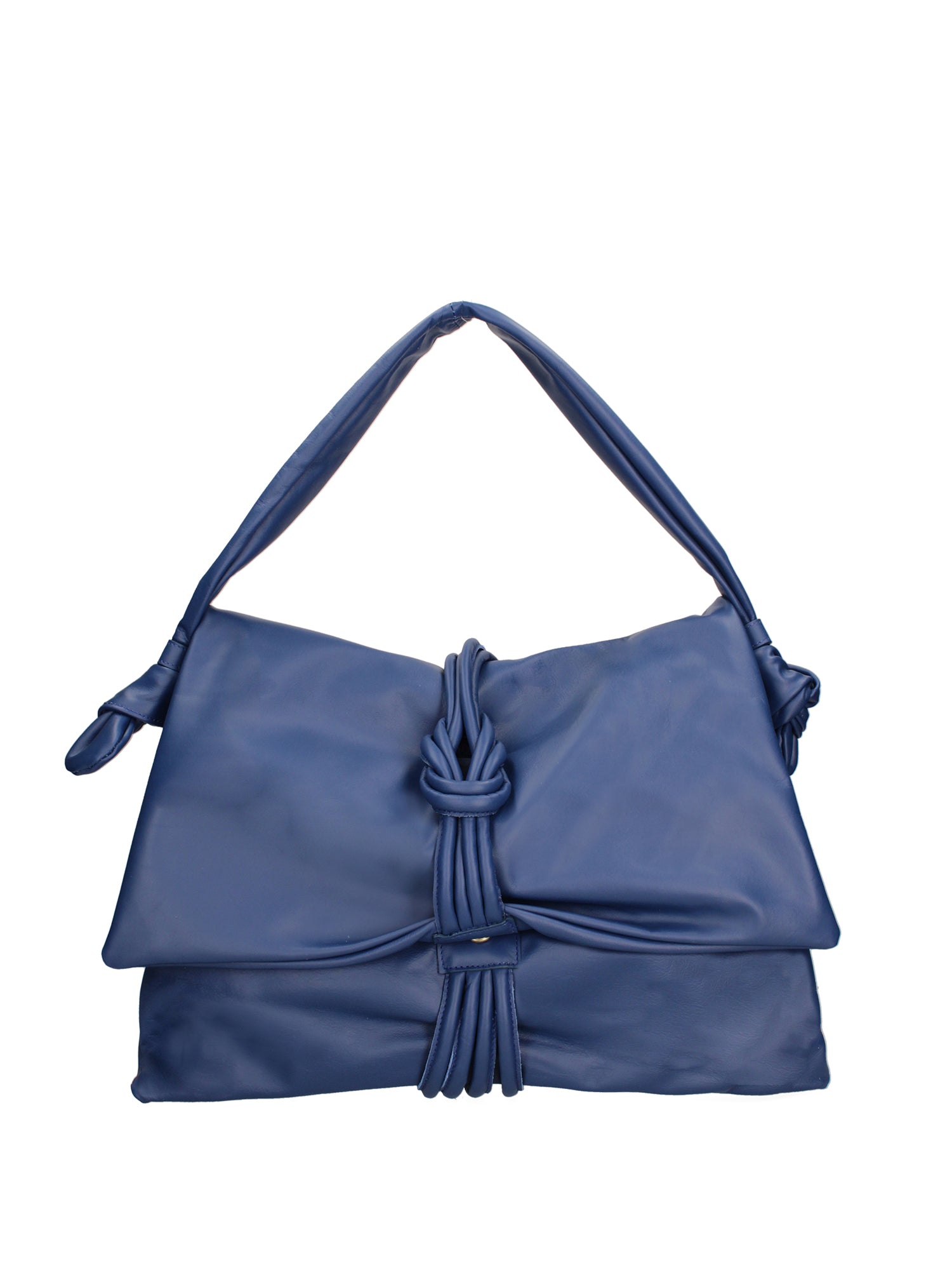 Borsa a spalla da donna Vera pelle 07171-S22 BLUETTE Viola Castellani