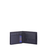 Portafoglio uomo in vera pelle Casual CC408-293-BLU Coveri Collection