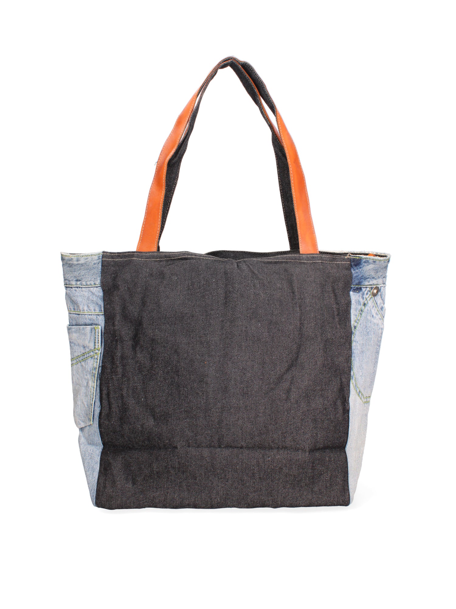 Anya Borsa a spalla da donna 100% Cotone 88109-51-BLU JEANS Gave Lux
