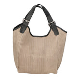 Elettra Borsa a mano da donna Vera pelle 80050-TAUPE Gave Lux