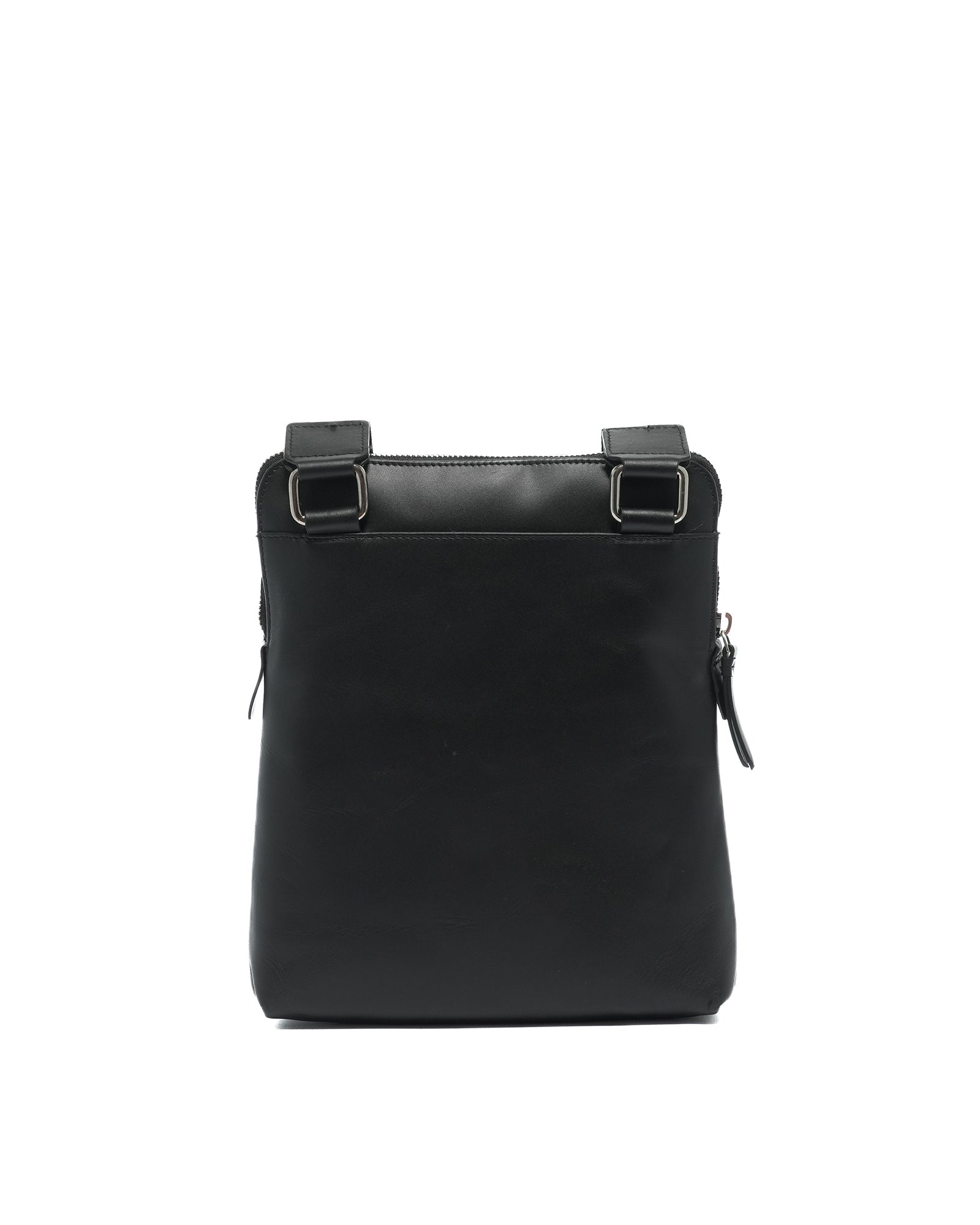 Borsa a tracolla uomo in vera pelle Casual MO-20BC-BLACK Momo Design