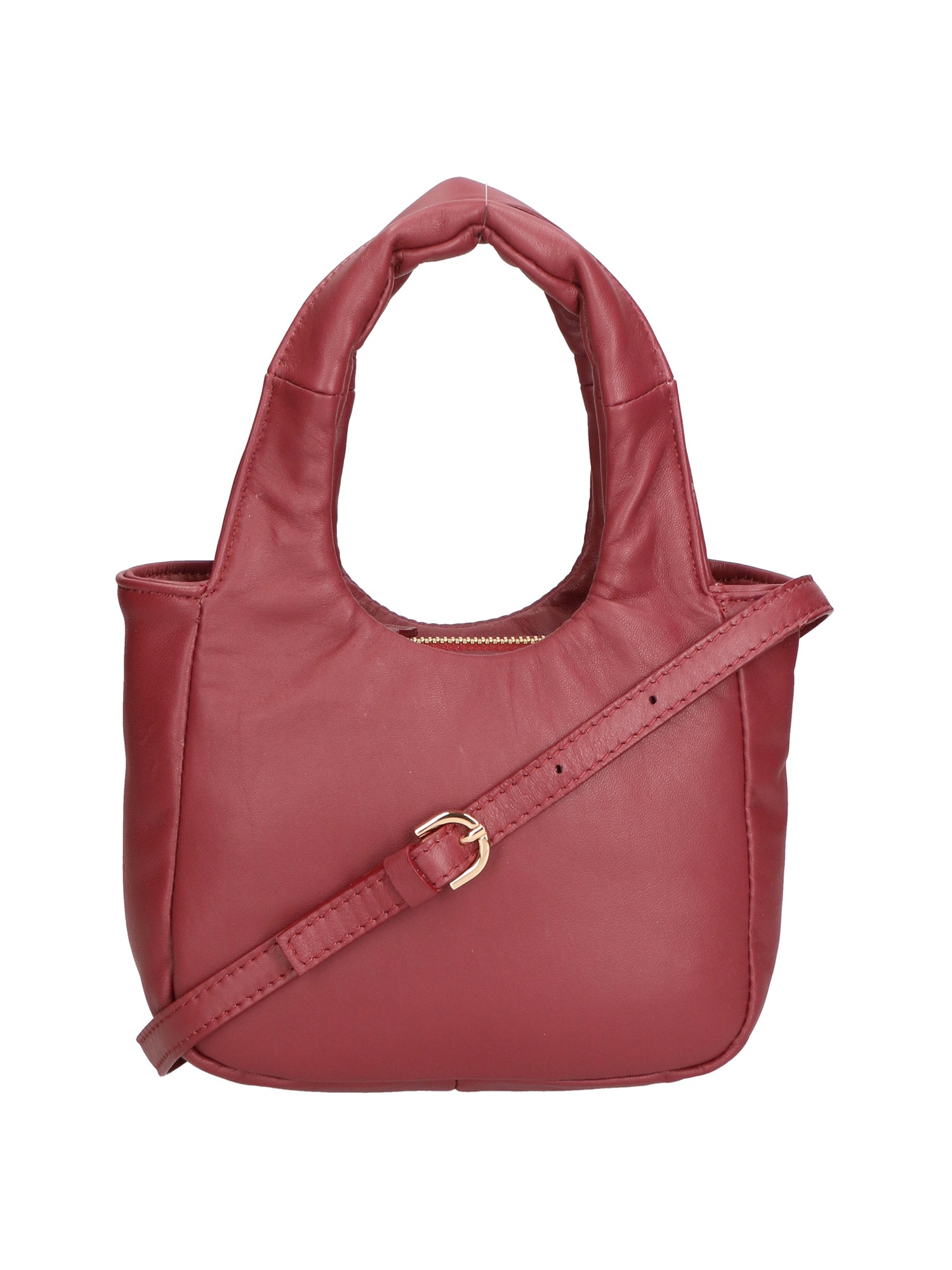 Virna Borsa a mano da donna Vera Pelle 06501-S10 RUBINO Gave Lux