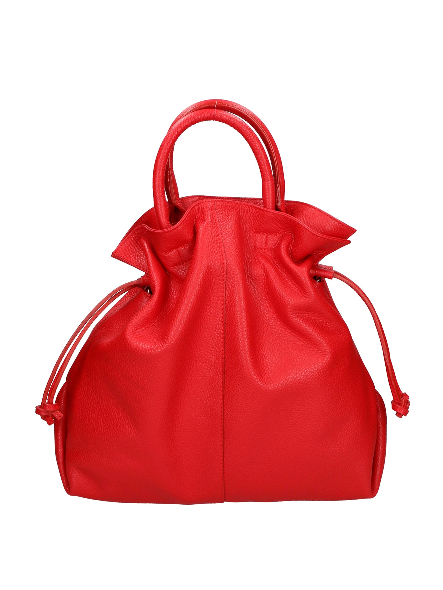 Giada Borsa a mano da donna 100% pelle 05837-D58 ROSSO FUOCO Gave Lux