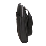 Borsa a tracolla uomo Pelle vegana + Tessuto PCL3153-BLACK Northampton Polo Club