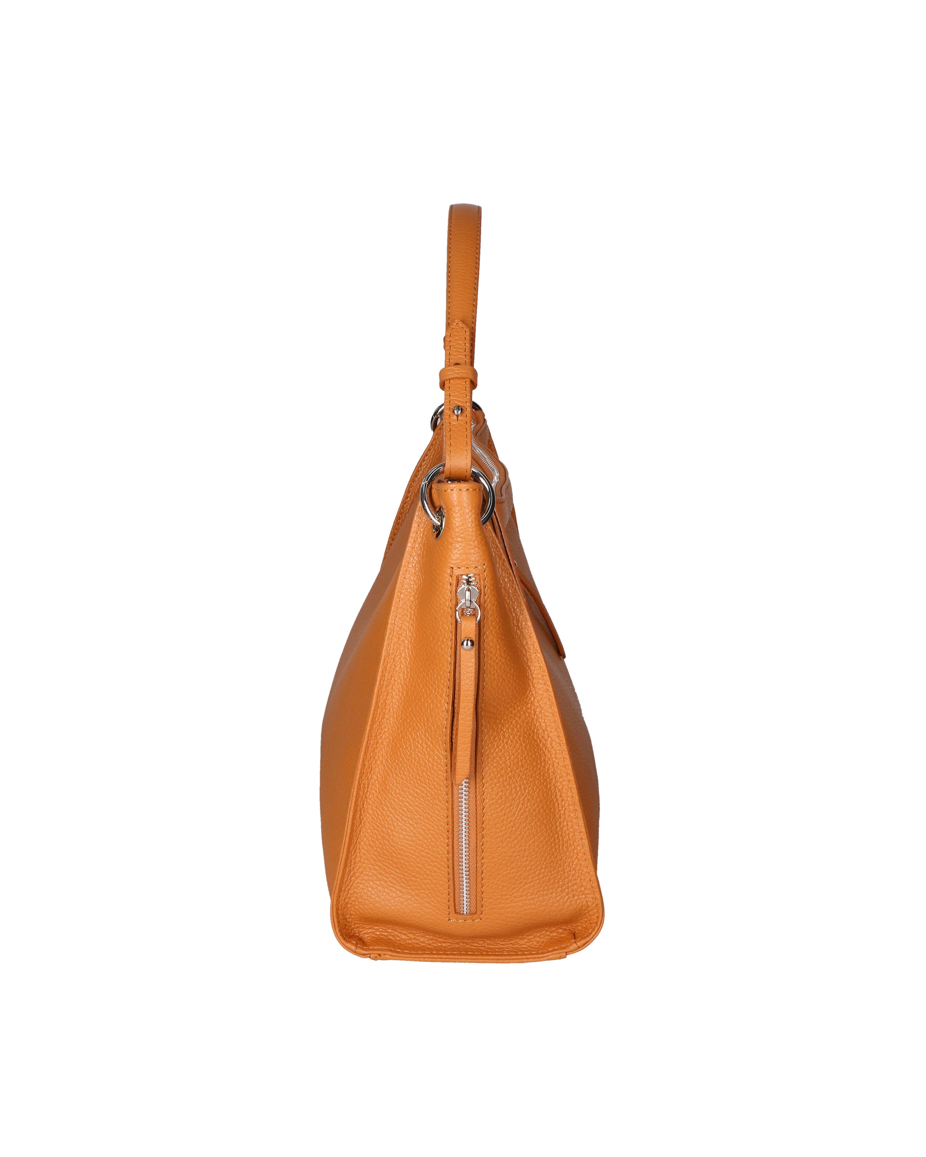 Eris Plus Borsa a mano da donna Vera pelle 7009-D44 CUOIO COGNAC Chiara Ferretti