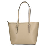 Chantal Borsa a spalla da donna Vera pelle 3303-SF05 TAUPE CHIARO CAPPUCCINO Gave Lux