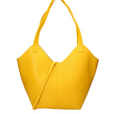 Borsa a mano da donna Vera pelle 07231-D04 GIALLO Roberta Rossi
