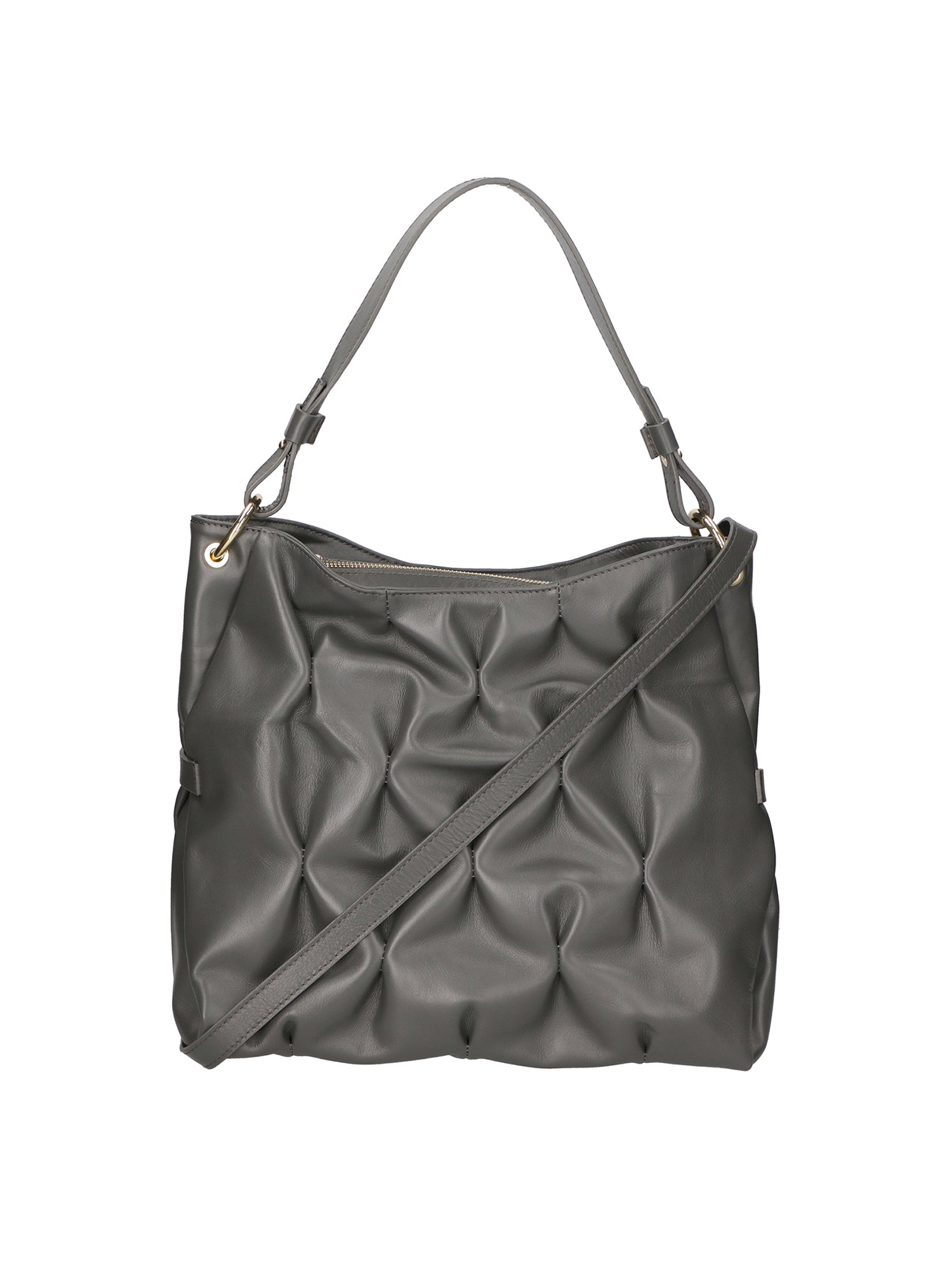 Auralie Borsa a spalla da donna Vera Pelle 03998-S27 CENERE Gave Lux