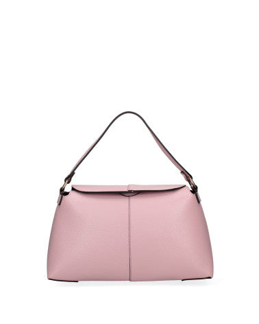 Borsa a spalla da donna Vera pelle 07154-D56 PINK Roberta Rossi