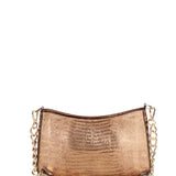 Borsa a spalla da donna Vera pelle effetto lucertola JR-W-1079-D. BRONZE-GOLD John Richmond