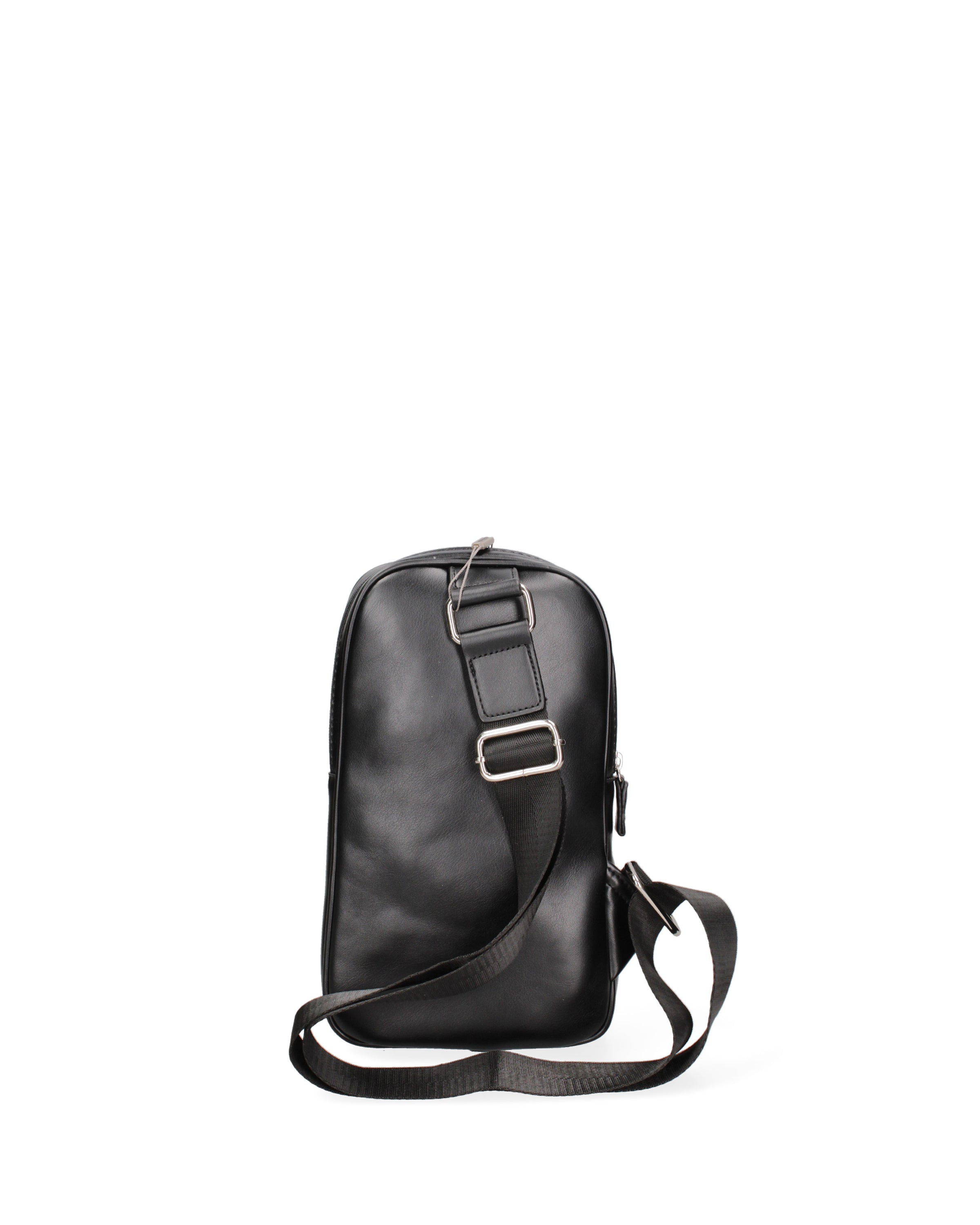 Borsa a tracolla da donna Ecopelle DC1830-2-BLACK Diana&co