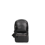 Borsa a tracolla da donna Ecopelle DC1830-2-BLACK Diana&co