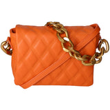 Adriana Borsa a mano da donna Vera pelle 04539-S29 ARANCIONE Gave Lux