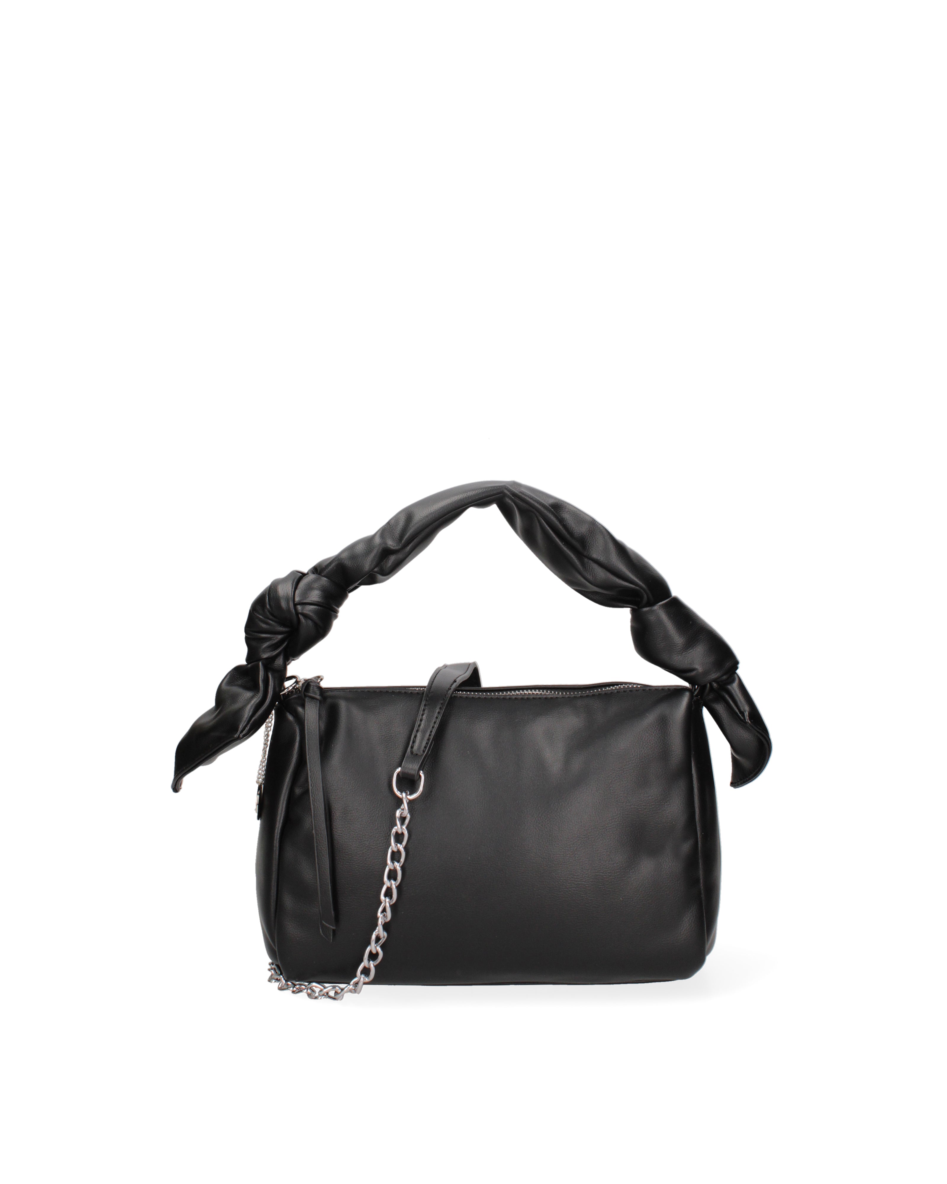 Borsa a spalla da donna Ecopelle DC3102-1-BLACK Diana&co