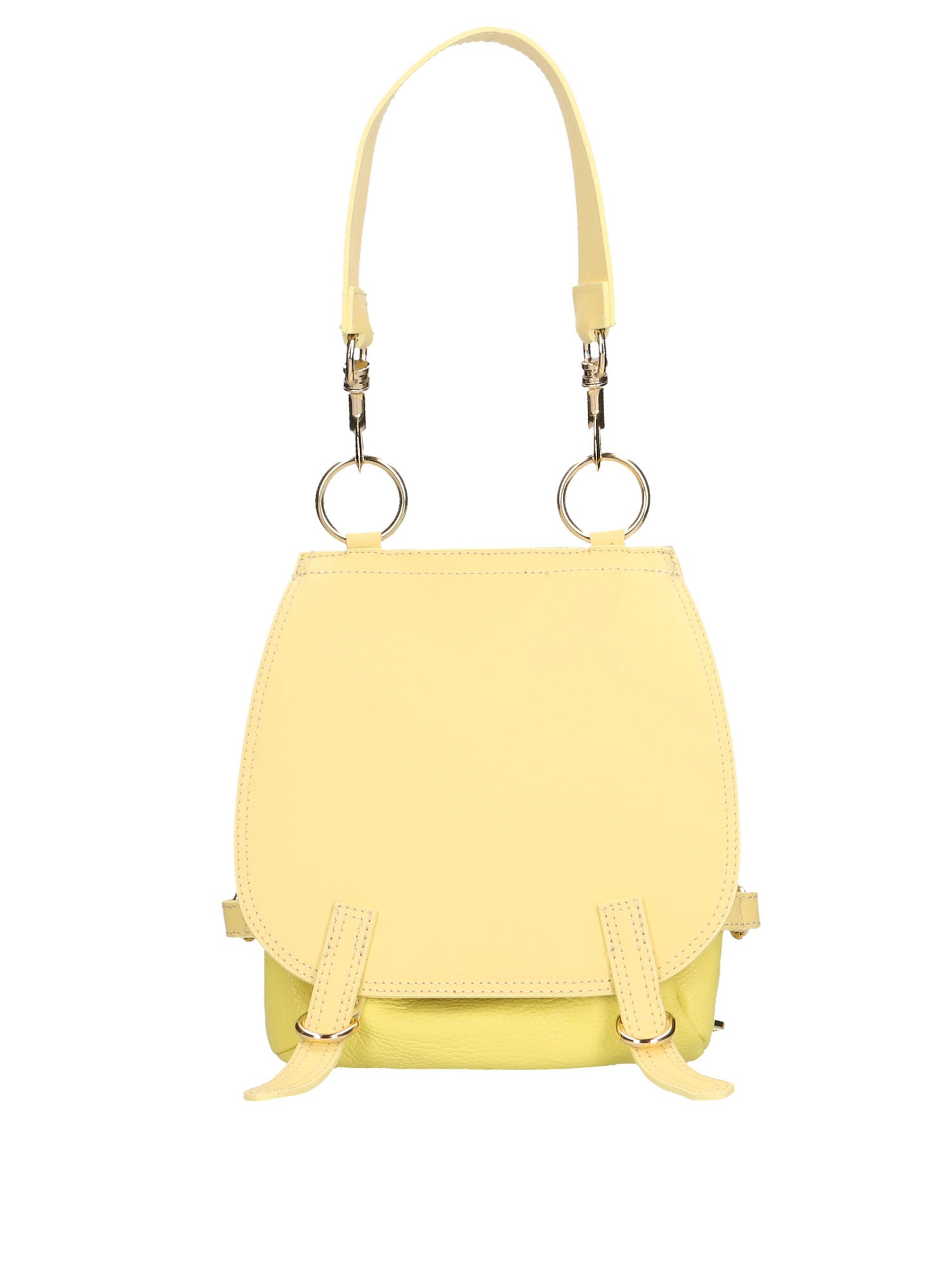 Lisetta Borsa a tracolla da donna Vera pelle 8683-GIALLO Gave Lux