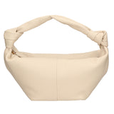 Lunaria Borsa a spalla da donna Vera pelle 06007-D37 LATTE MILK Gave Lux