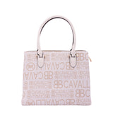 Borsa a mano da donna Ecopelle e poliestere BC1370-BIANCO B Cavalli