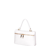 Borsa a mano da donna Vera pelle 07160-D01 BIANCO Roberta Rossi