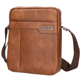Borsa a tracolla uomo in pelle PU Casual PCL3001-BROWN Northampton Polo Club