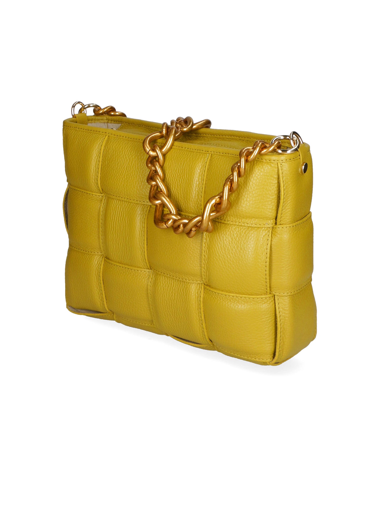 Agostina Borsa a mano da donna Vera pelle 04691-D89 PISTACCHIO Gave Lux
