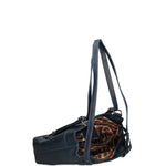 Borsa a spalla uomo in vera pelle Convertibile HILB-4065-BLU Hill Burry