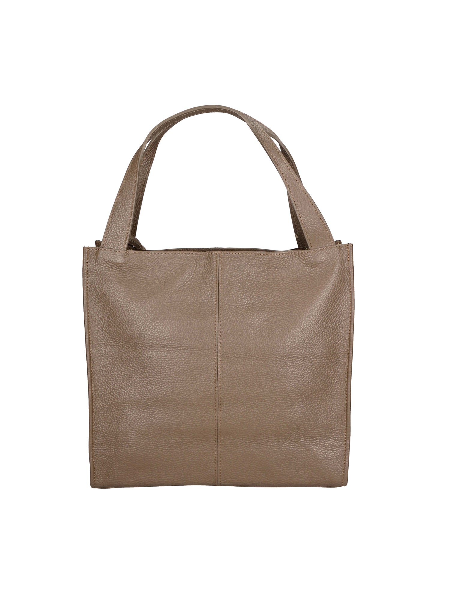 Seraphina Ultra Borsa a spalla da donna Vera pelle 3311-D40 TAUPE TAUPE Gave Lux