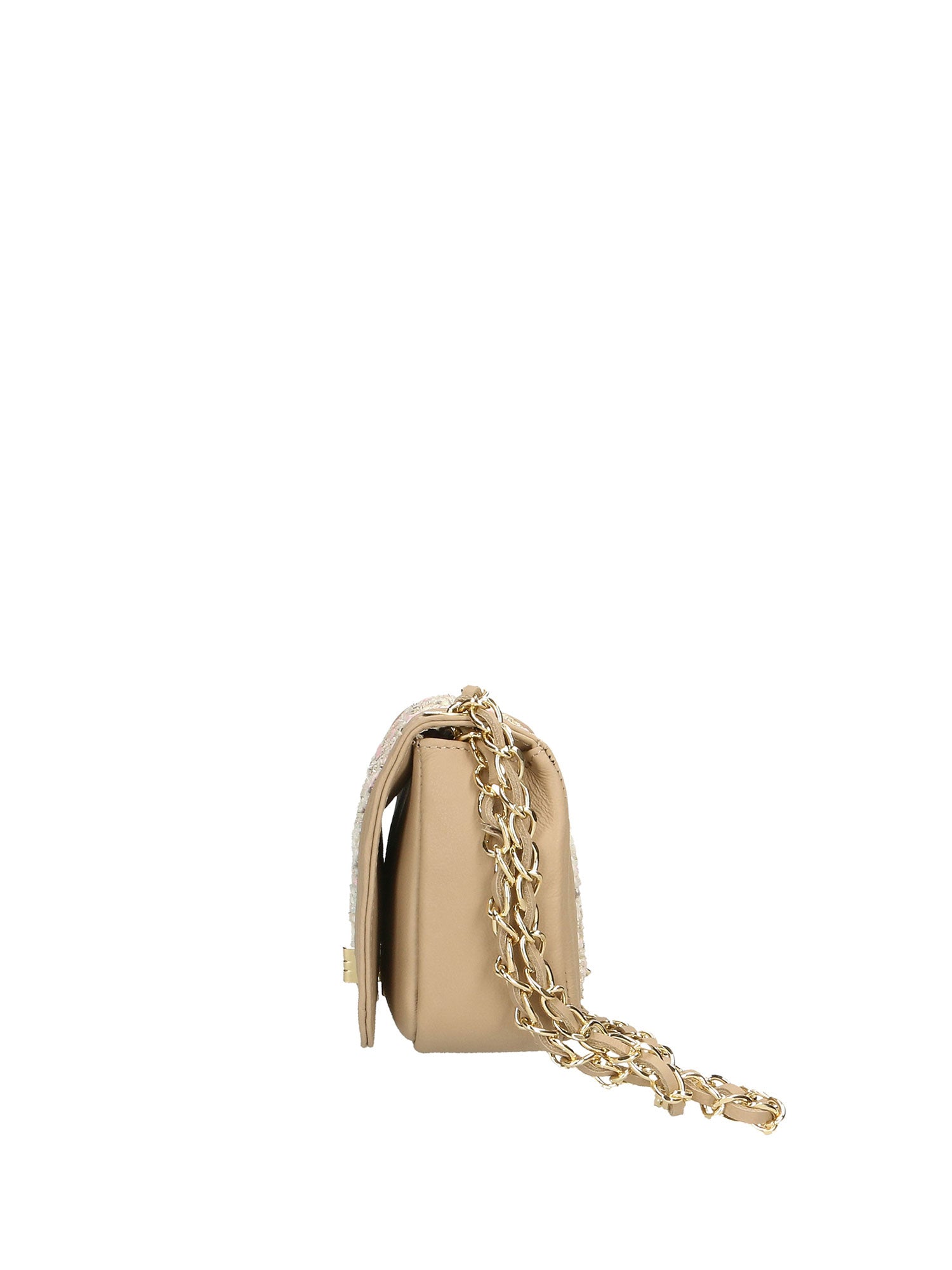 Florelle Borsa a tracolla donna Vera pelle 1511-FANGO Gave Lux