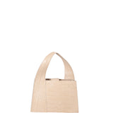 Borsa a mano da donna Vera pelle effetto cocco 07220-C37 BEIGE Roberta Rossi