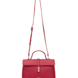 Borsa a mano da donna 100% pelle vegana PU 755-2PT-RED Diana&co