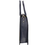 Giulia Borsa a mano da donna Vera pelle effetto cocco 468W-LU26 BLU SCURO Viola Castellani